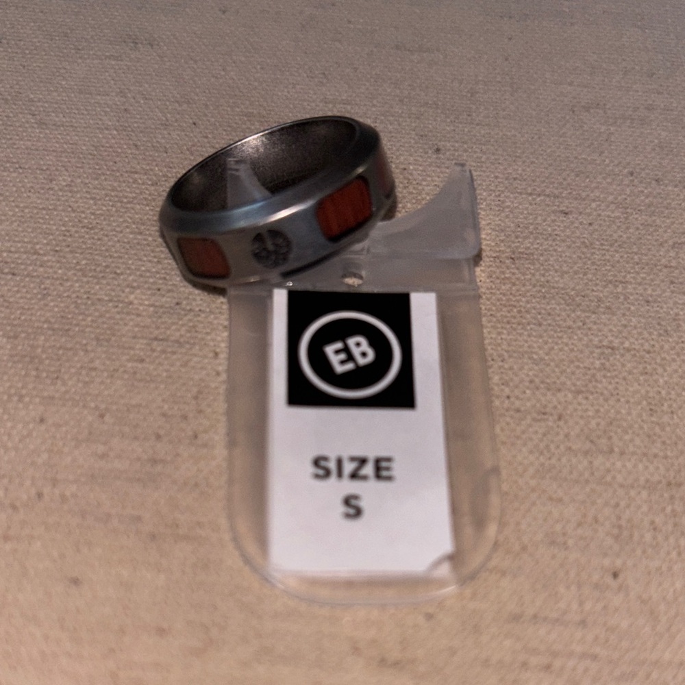 Earthbound Trading Co. Wood SS Ring, Size Small